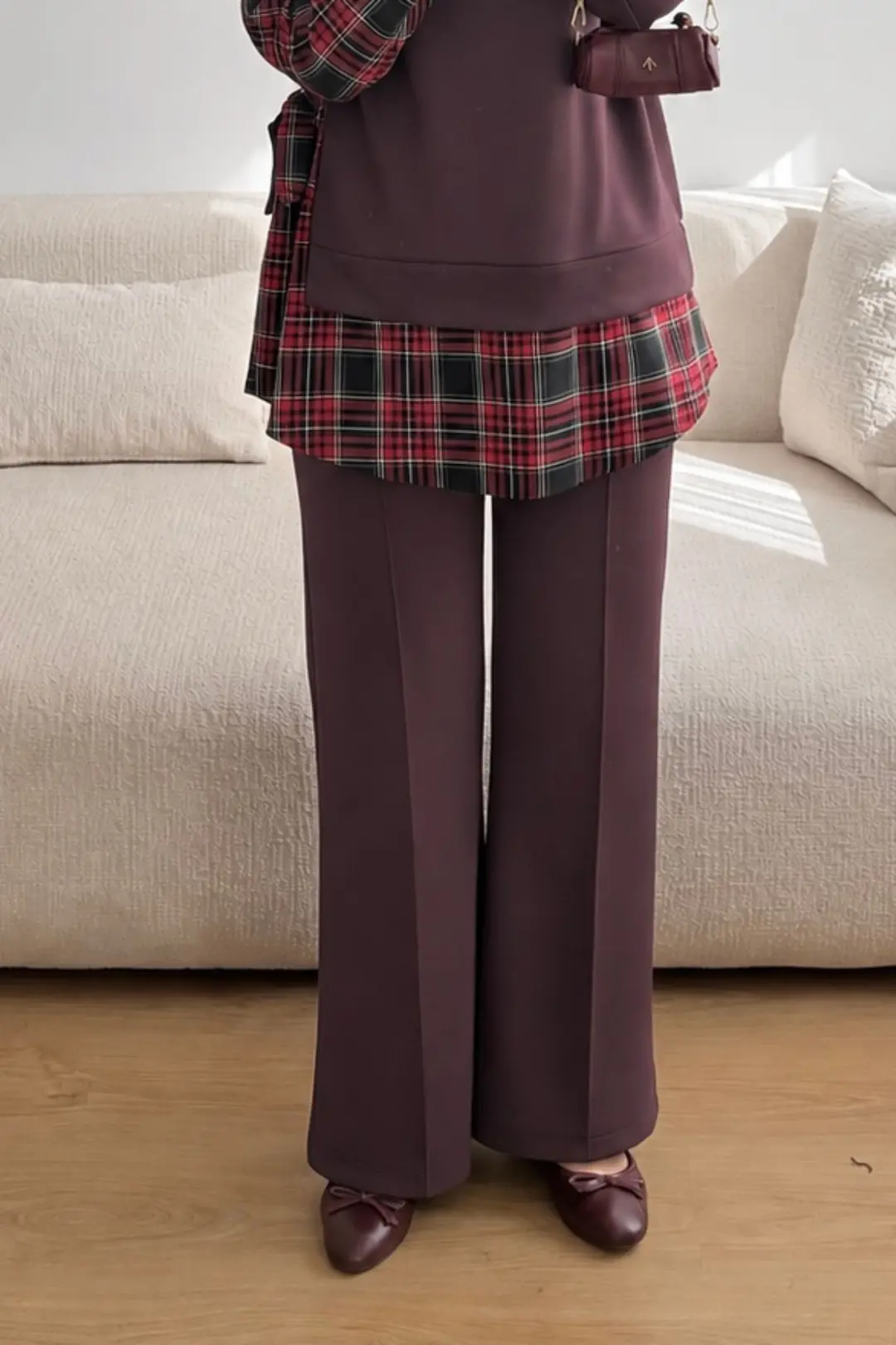 TAM BOY SCUBA PANTOLON - Mürdüm