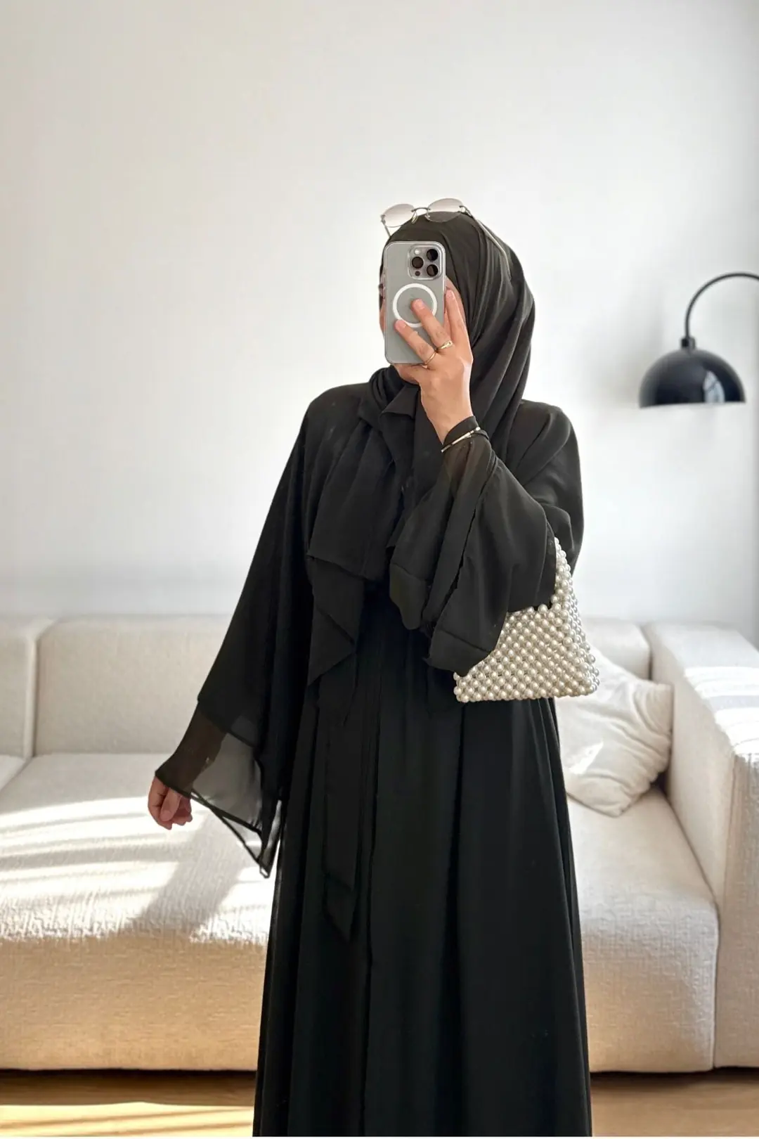 ŞİFON ABAYA - HAKİ