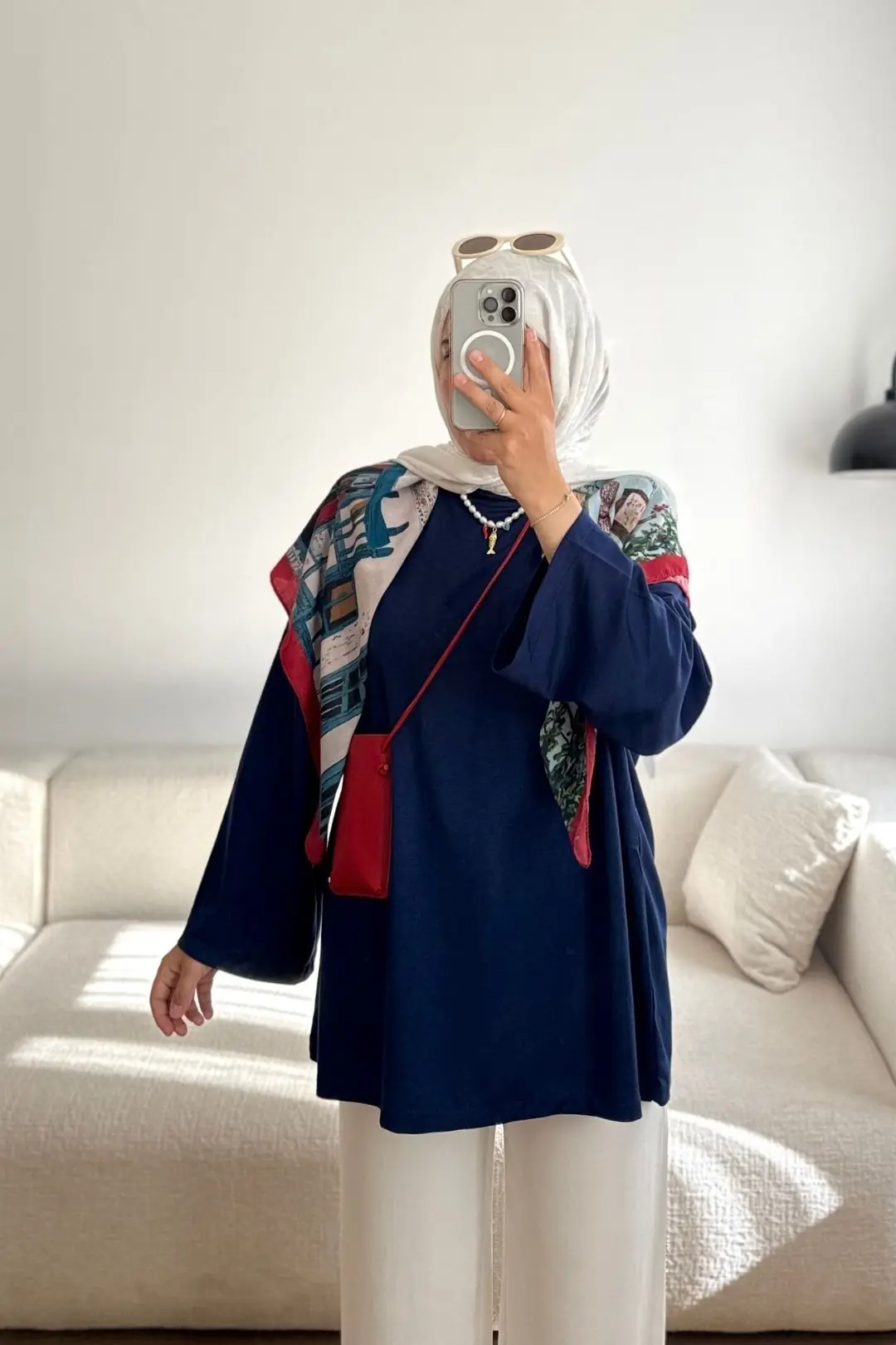BAUM WOLLE SWEATSHİRT - LACİVERT