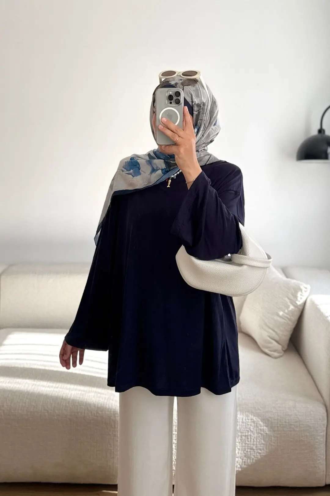 BAUM WOLLE SWEATSHİRT - KOYU LACİVERT