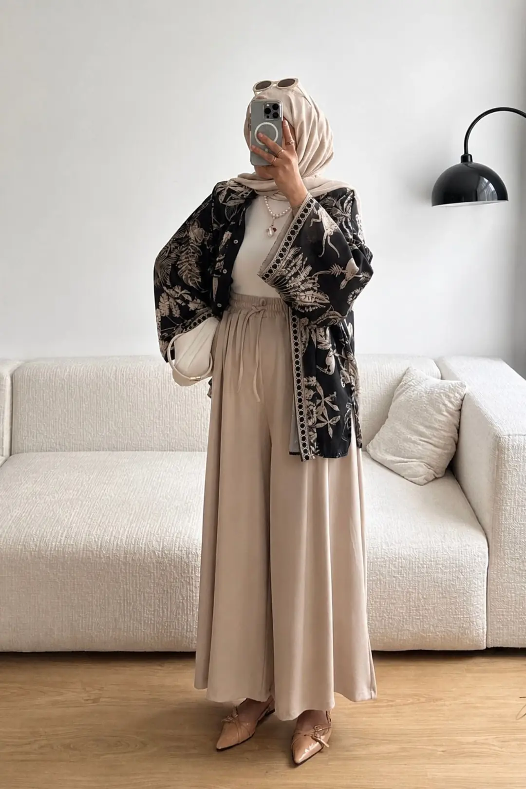 ETEKLİ OYSH PANTOLON - BEJ