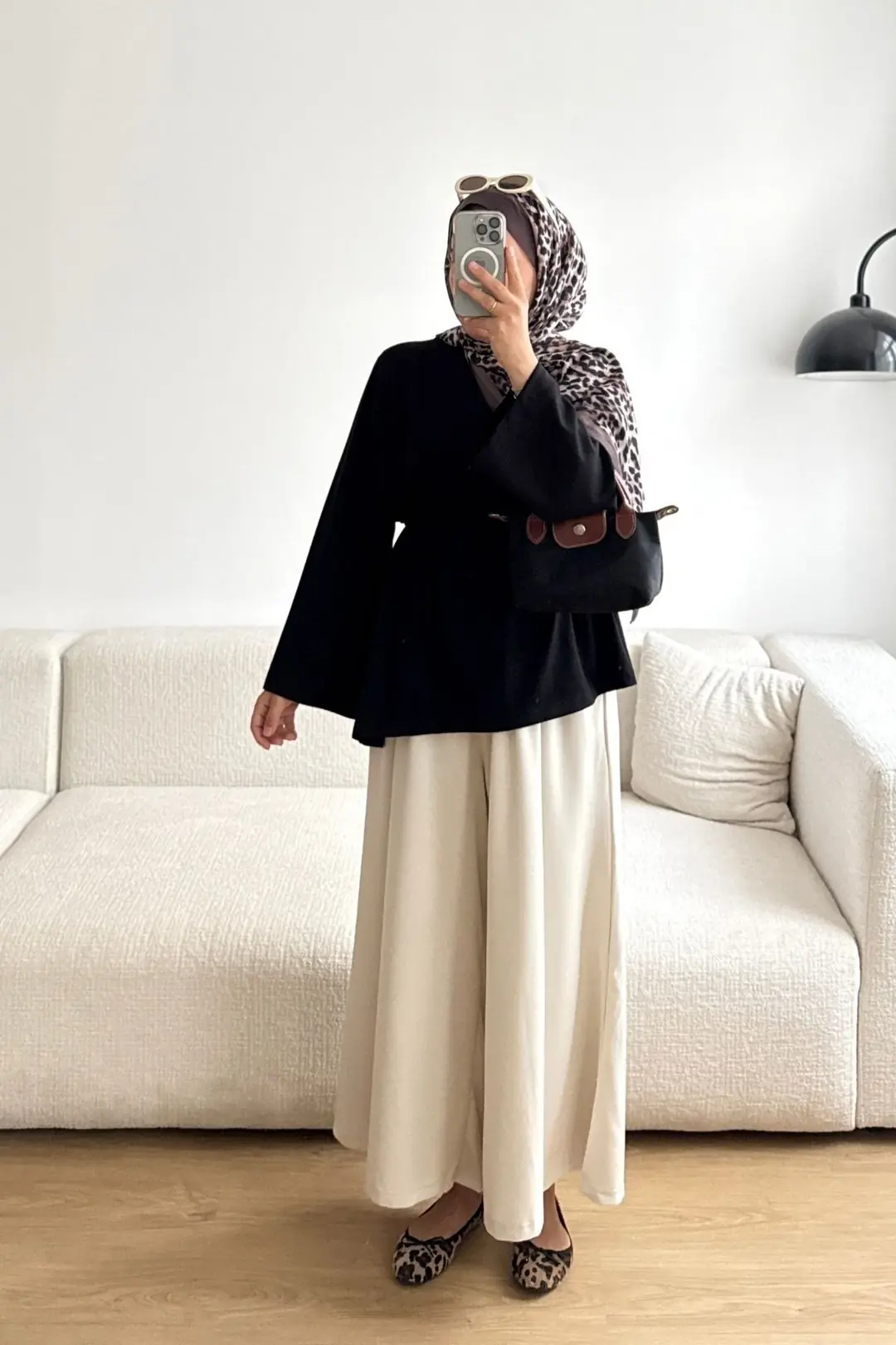 2029 ÇAPRAZ KUŞAKLI SWEAT - SİYAH