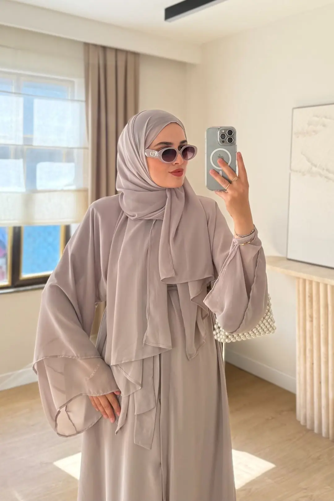 ŞİFON ABAYA - VİZON