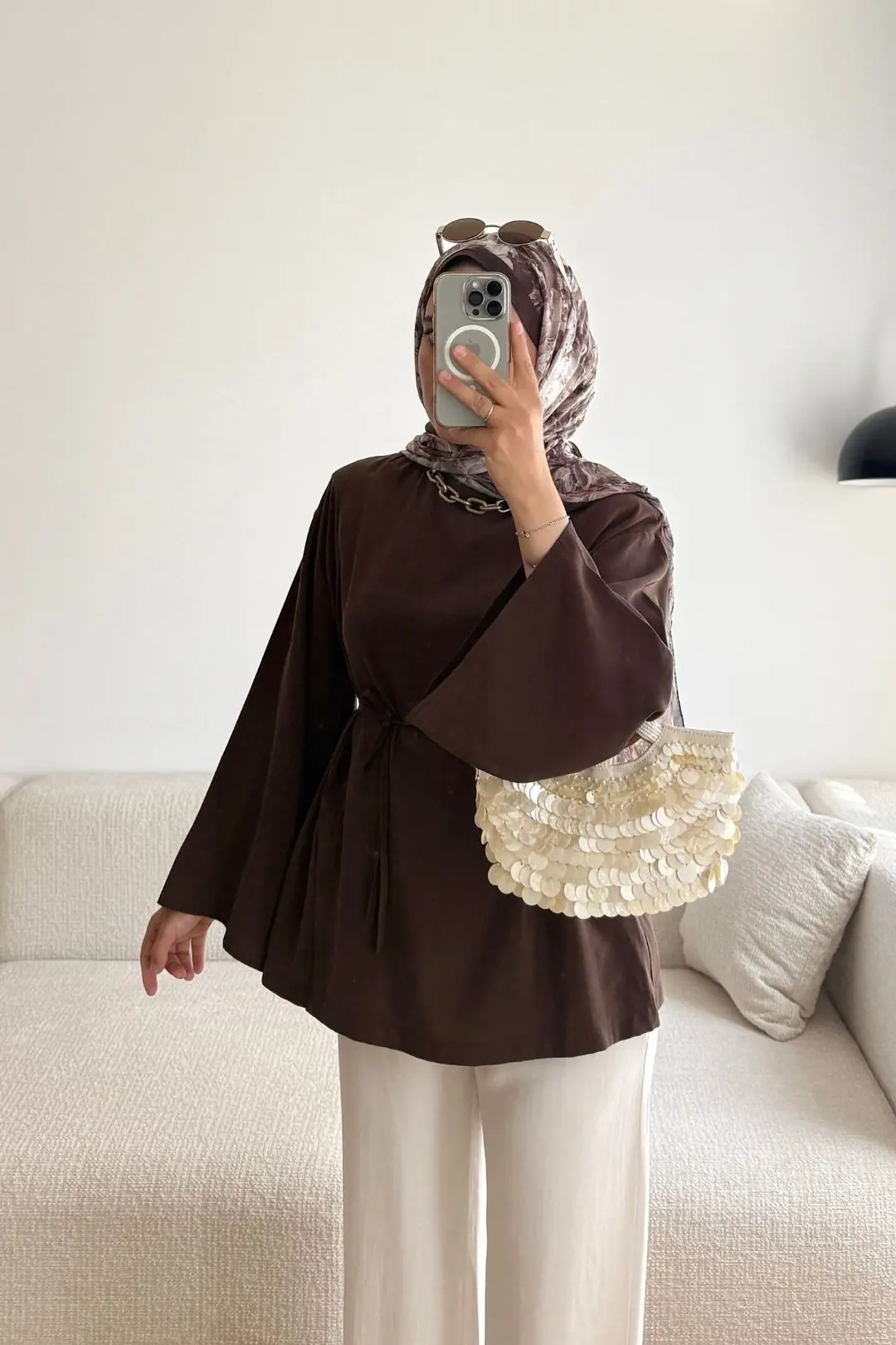 4763 YIRTMAÇLI MODAL BLUZ
