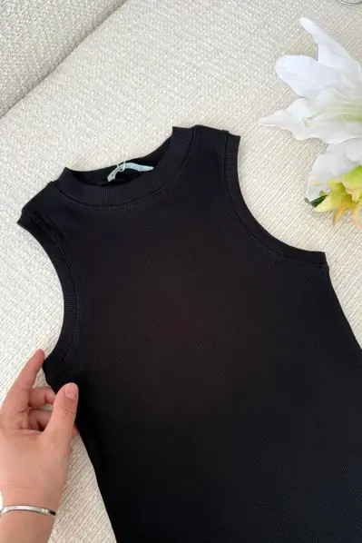 3620 FİTİLLİ SIFIR KOL BODY - SİYAH